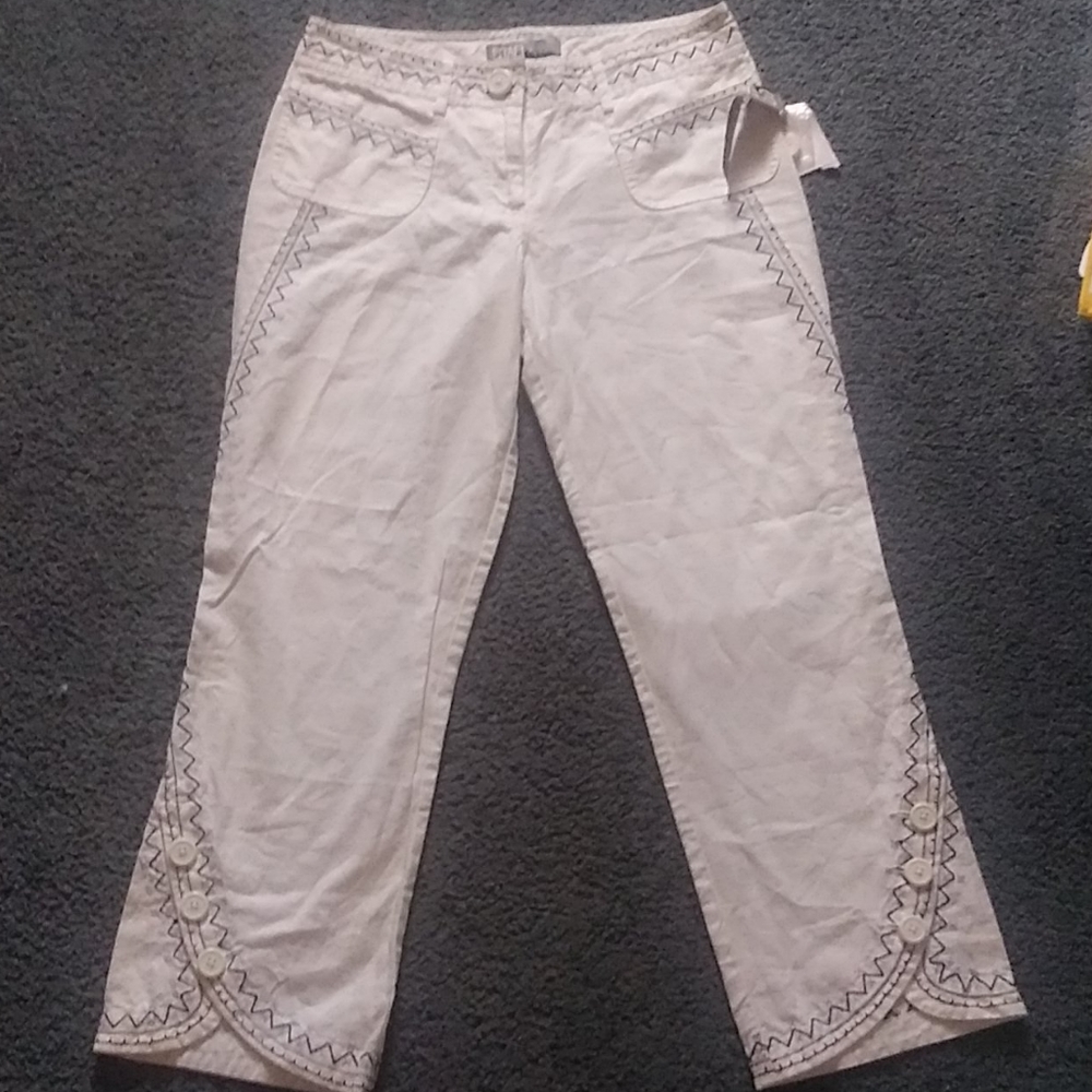 Women's white dress pants